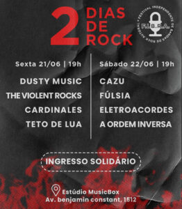 Read more about the article “2 Dias de Rock” retoma circuito de shows com bandas independentes gaúchas